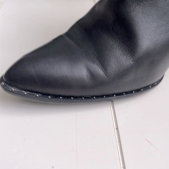 France Mode Obeline Ankle Boot with silver stud trim - Picture 6 of 7